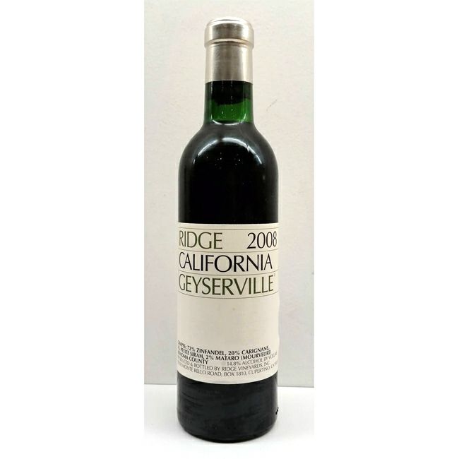 【正規品】 リッジ カイザーヴィル （ハーフボトル） [2008] 375ml