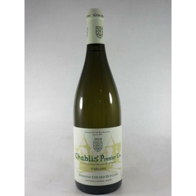 ジェラー デュプレシ シャブリ プルミエ クリュ ヴァイヨン [2018]