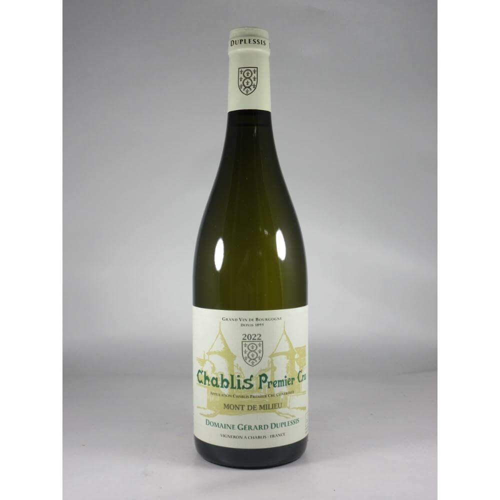 ジェラール デュプレシ シャブリ プルミエ クリュ モン ド ミリュー [2022]